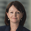 A portrait photograph of Brambles' Chief Financial Officer Nessa O’Sullivan