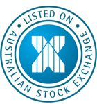 Image logo of the 'Listed on Australian Stock Exchange'